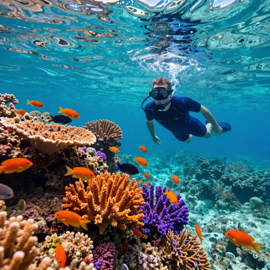 Snorkeling/scuba diving