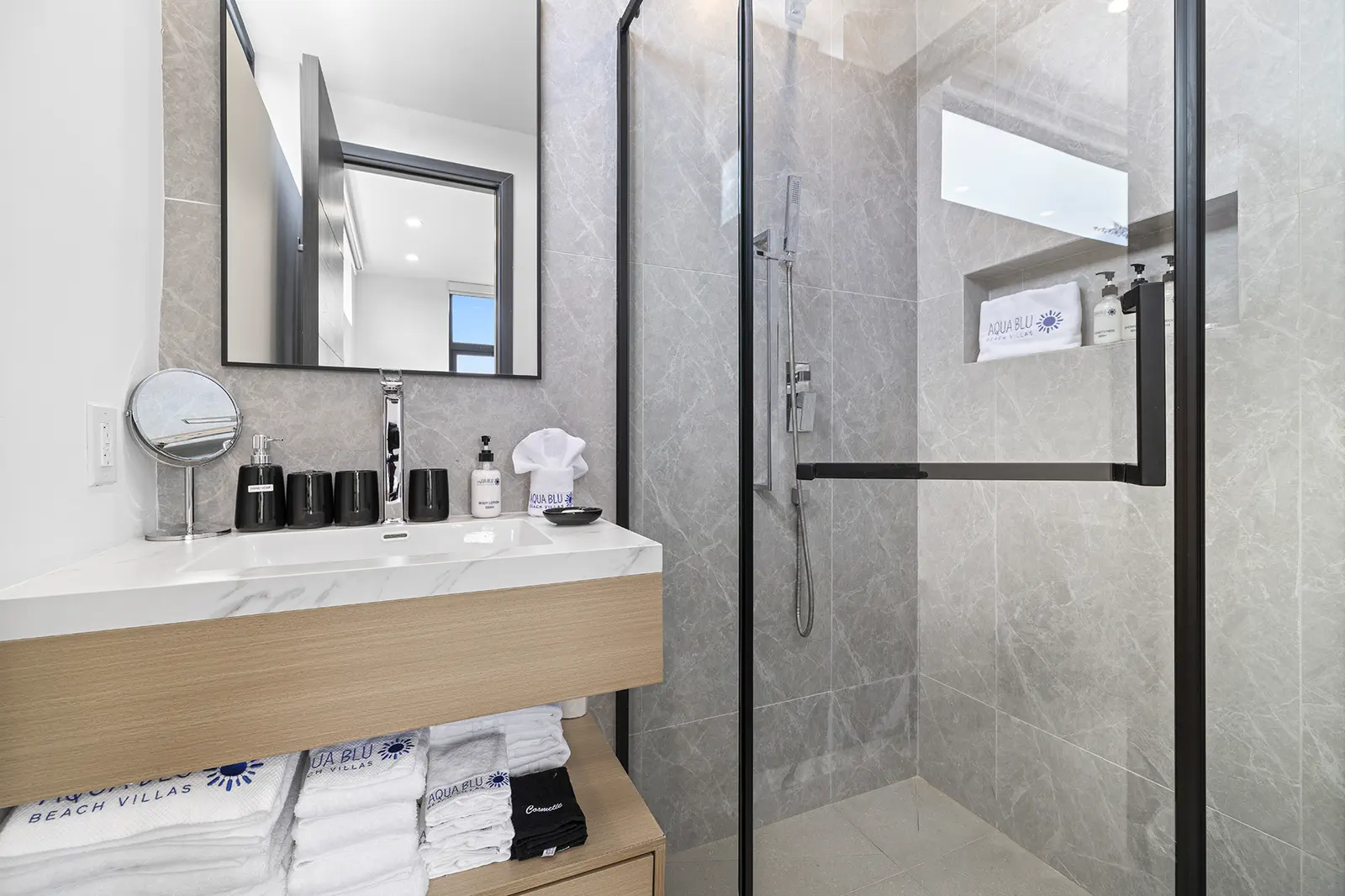 Bathrooms — Aqua Blu Beach Villas