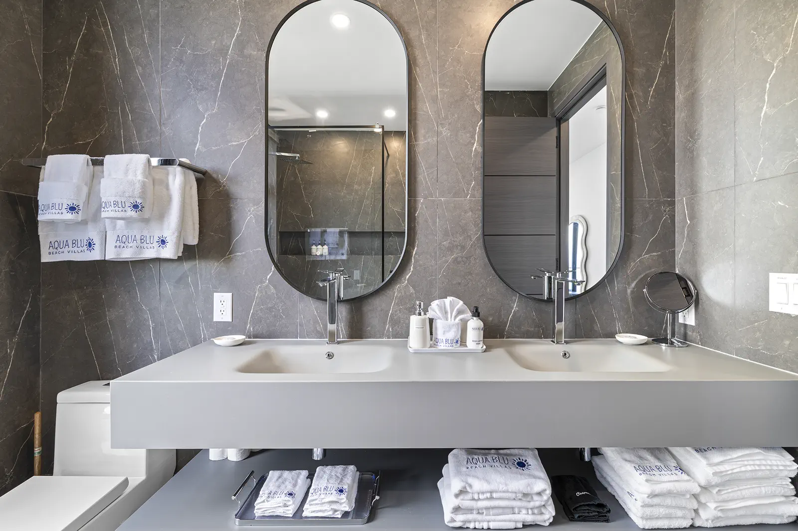 Bathrooms — Aqua Blu Beach Villas